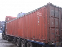 40-футовый контейнер с открытым верхом